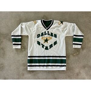 Vintage Dallas Stars NHL Mighty Mac Jersey Youth XL Green/White